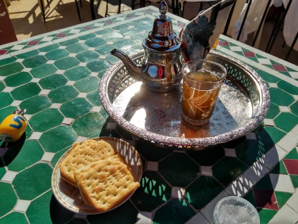 té a la menta especialidades de Marruecos
